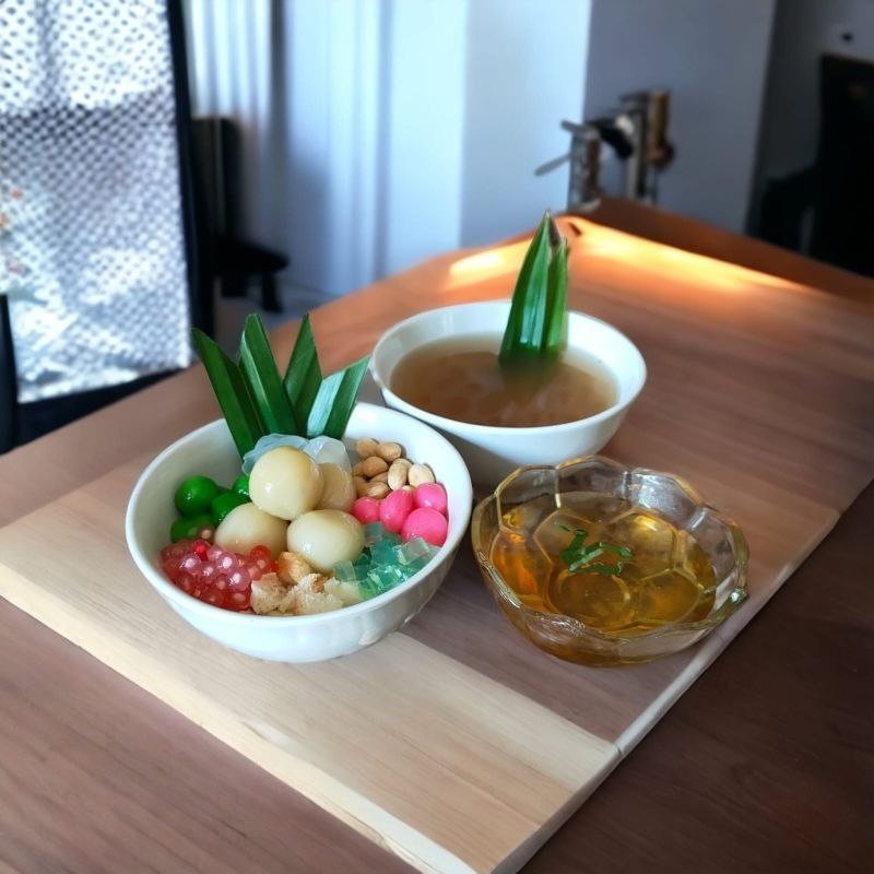 Wedang Ronde Bunga Wedang Ronde Gula Putih